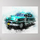 Buscar coches de los años 50 posters General y unisex