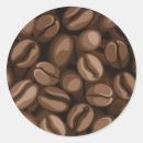 Buscar granos de café pegatinas Frijol