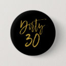 Buscar 30 cumpleaños chapas Oro