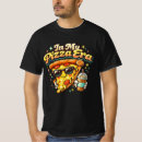 Buscar dibujo animado de la pizza camisetas Dibujos animados
