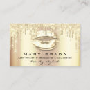 Buscar labios tarjetas de visita Estilista