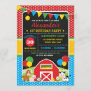 Buscar viejo macdonald invitaciones Para niños