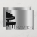 Buscar concierto del piano invitaciones Para todos