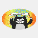 Buscar loco para los gatos pegatinas Amante del gato