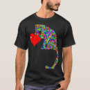Buscar formas geométricas camisetas Corazón