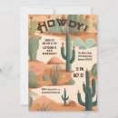 Buscar cowboy invitaciones Suroeste