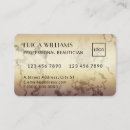 Buscar tarjeta crédito de tarjetas de visita Oro