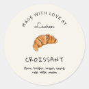 Buscar croissant pegatinas Panadería