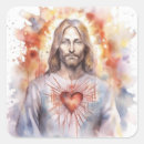 Buscar sagrado corazón de jesús pegatinas Cristo