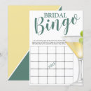 Buscar bingo nupcial invitaciones Acuarela