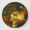 Buscar reproducción relojes de pared 9 º gata