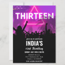 Buscar rosa del neón invitaciones Moderno