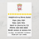 Buscar palomitas invitaciones Fiesta