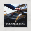 Buscar chauffeur tarjetas de visita Chófer