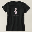 Buscar símbolos de música camisetas Músico