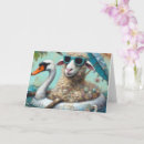 Buscar ovejas divertidas tarjetas Lindo