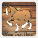 Buscar caballo de madera pegatinas Rústico