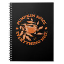 Buscar calabaza cuadernos Especias de calabaza