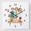 Buscar veterinarios relojes de pared Divertido