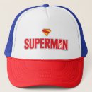 Buscar acero azul gorras Logotipo de superman