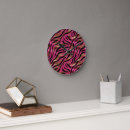 Buscar animal print relojes de pared Para ella