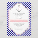 Buscar náutico boda invitaciones Rayas