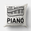 Buscar amante de la música cojines Para él