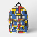 Buscar estilo de mondrian accesorios Geométrico