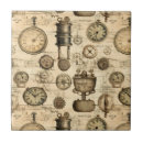 Buscar reloj azulejos Marrón