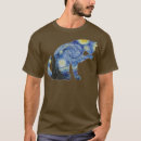 Buscar van gogh starry night camisetas Estética de diseño nocturno