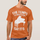 Buscar piano divertido camisetas Instrumento