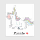 Buscar unicorn pegatinas parachoque Arco iris