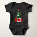 Buscar fea bebe ropa Árbol de navidad
