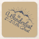 Buscar wanderlust posavasos Tipografía