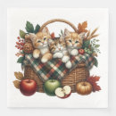 Buscar gatos adorables servilletas Gatitos