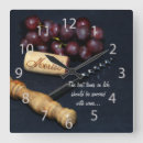 Buscar uva relojes de pared Vid