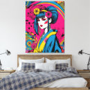Buscar kimono lienzos Geisha