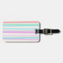 Buscar rayas etiquetas para maletas Menta