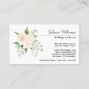 Buscar acuarela pintada a mano tarjetas de visita Para ella