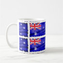 Buscar bandera australia tazas Aussie