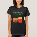 Buscar hamburguesa y fritadas camisetas Patatas fritas