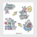 Buscar jaws pegatinas Amante de los tiburones