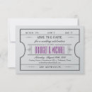 Buscar movie ticket invitaciones Vintage
