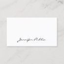 Buscar bonitos tarjetas de visita Minimalista
