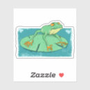 Buscar ranas pegatinas Vida en estanque