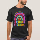 Buscar 100 días de escuela camisetas Feliz