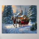 Buscar trineo arte Maravilla de invierno