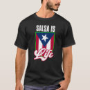 Buscar salsa de puerto rico camisetas Orgullo