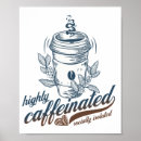 Buscar adicto al café posters Divertido