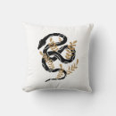 Buscar serpiente cojines Negro